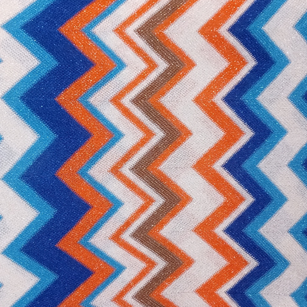 🌊MC2 Saint Barth🌊 - Multicolor Chevron Dress - Picture 5 of 16